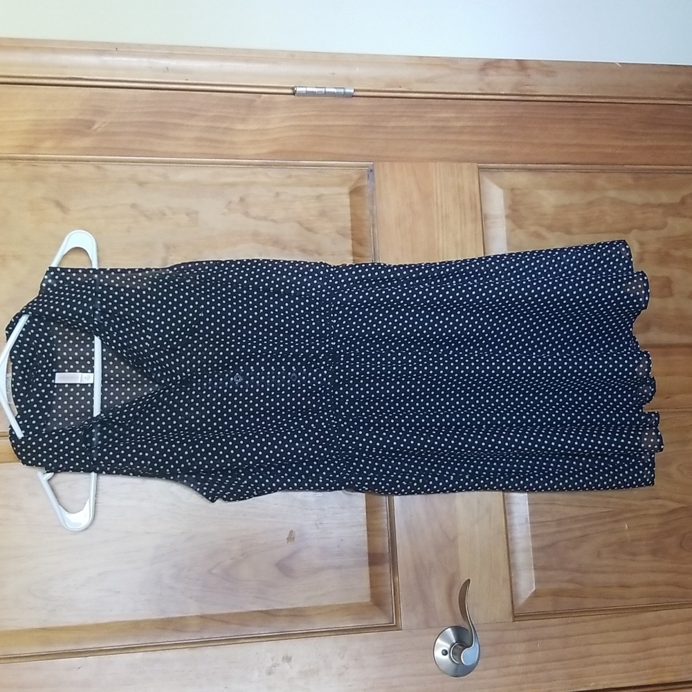 Xhileration black and white polka dot